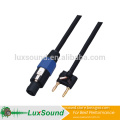 TRS Speaker cable, Mono 6.35 jack to banana plug speaker cable